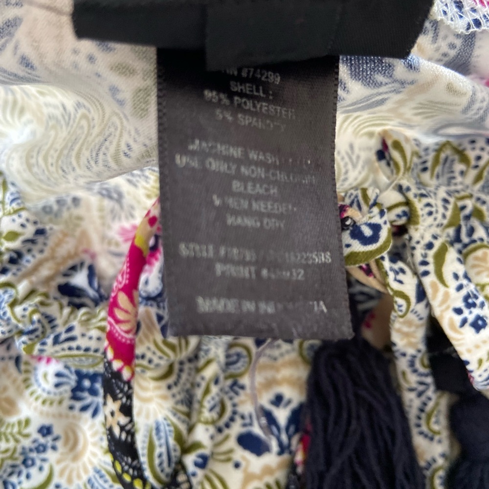 Enfocus Studio Multicolor Patterned Midi Dress 3/… - image 5